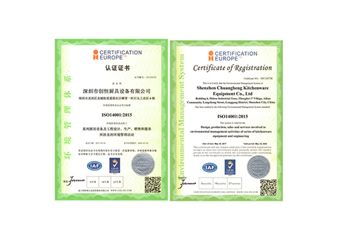 環境管理體系認證符合標準