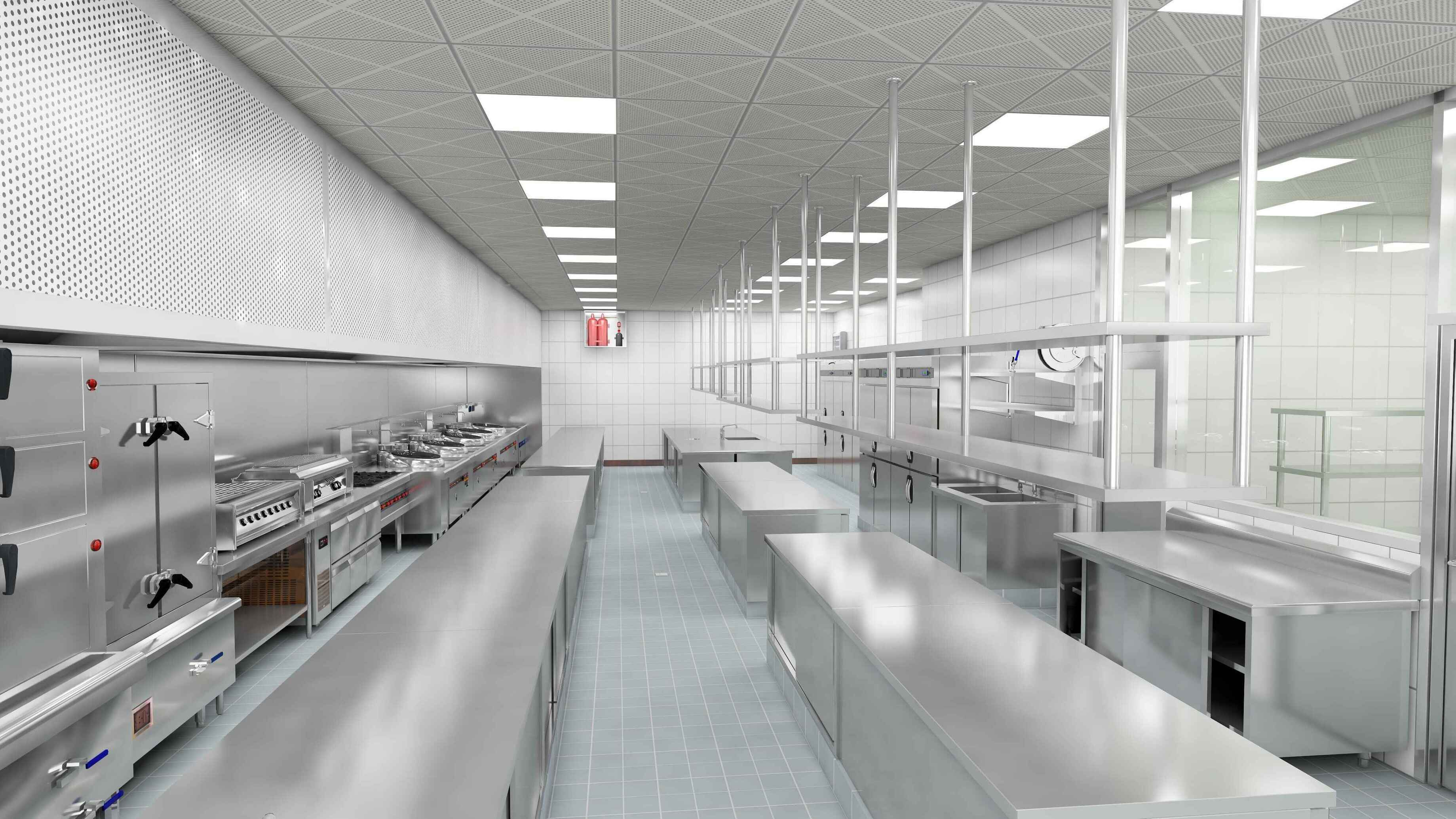 怎樣的食堂廚房設備才受認可?